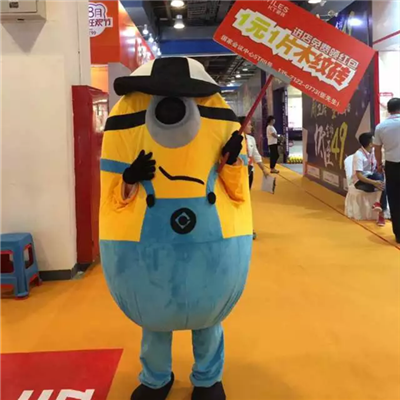 小黃人也賣磚了，就在北京華夏家博會KT瓷磚展位，今天見！明天見！后天見！